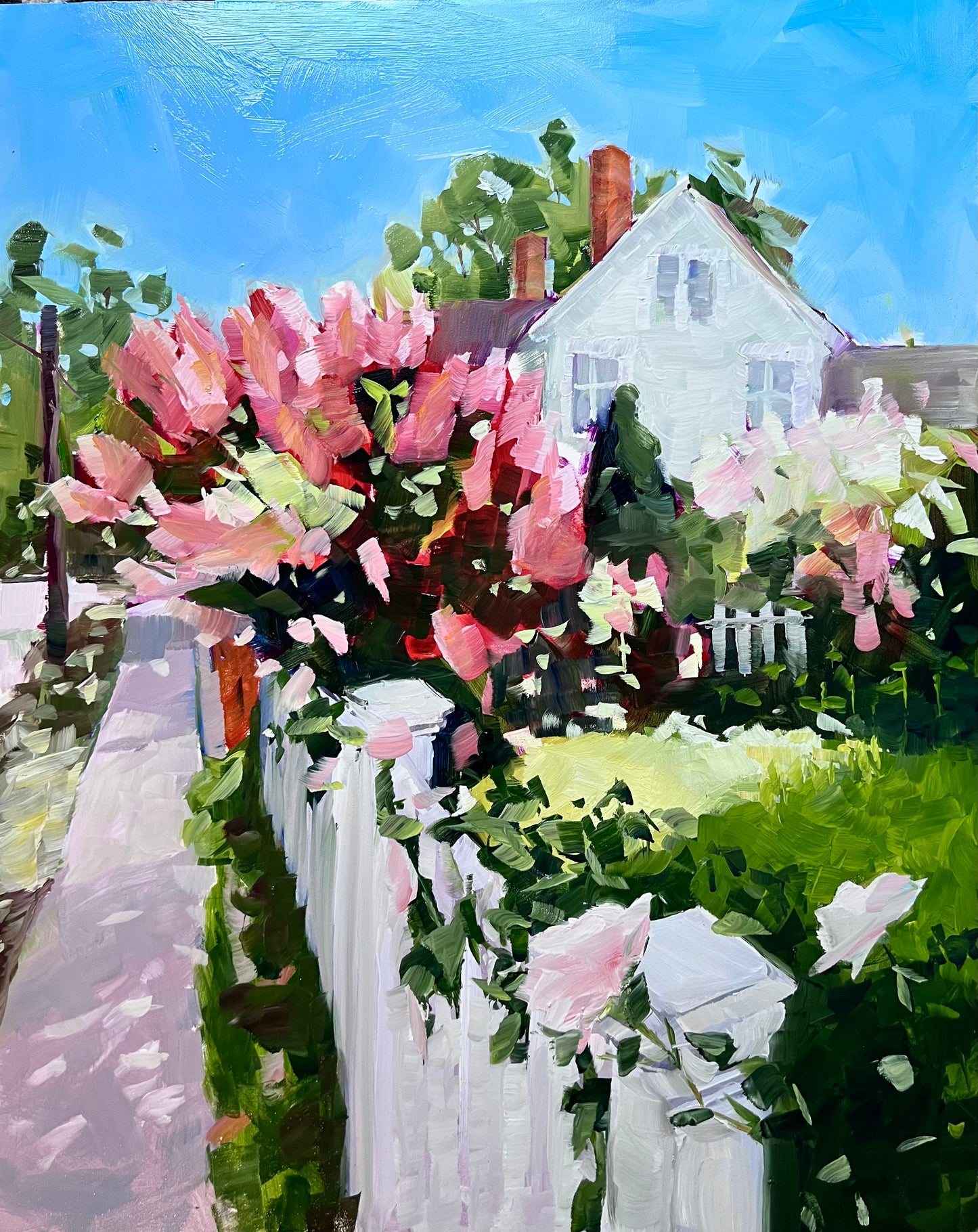 Rambling By Roses