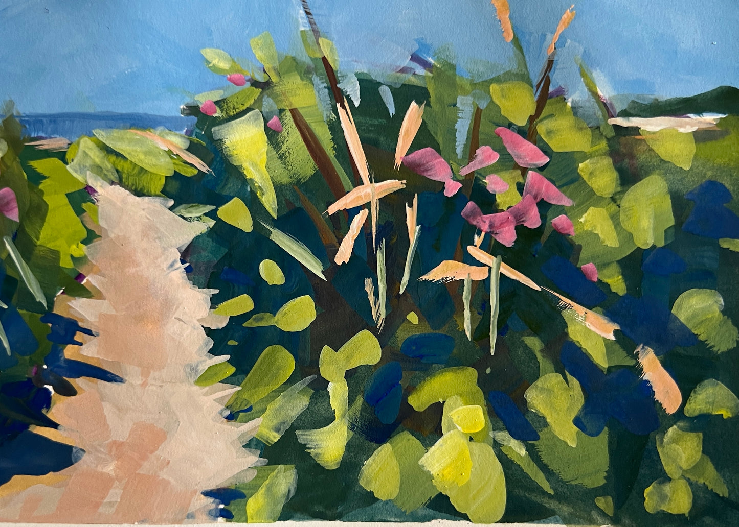 Beach Path in September
