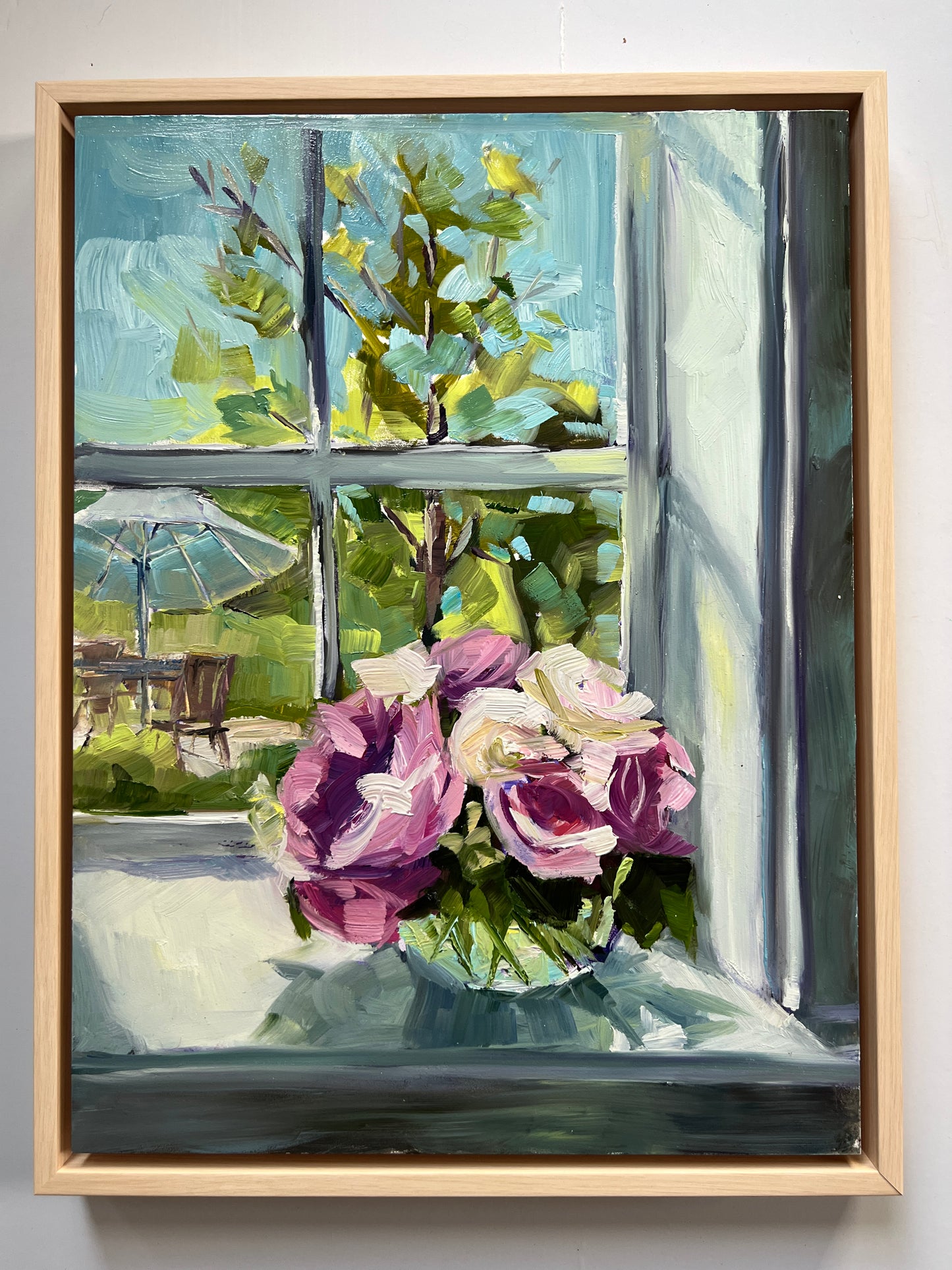 Courtyard and Roses