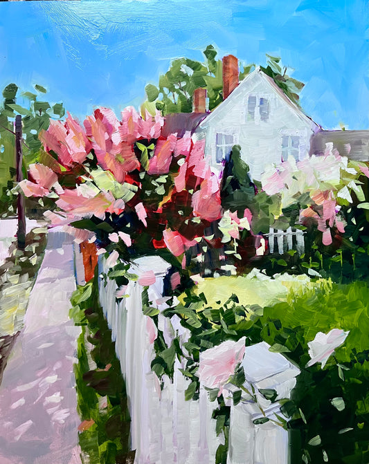 Rambling By Roses