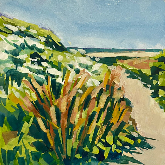 Beach Path (With Grasses)