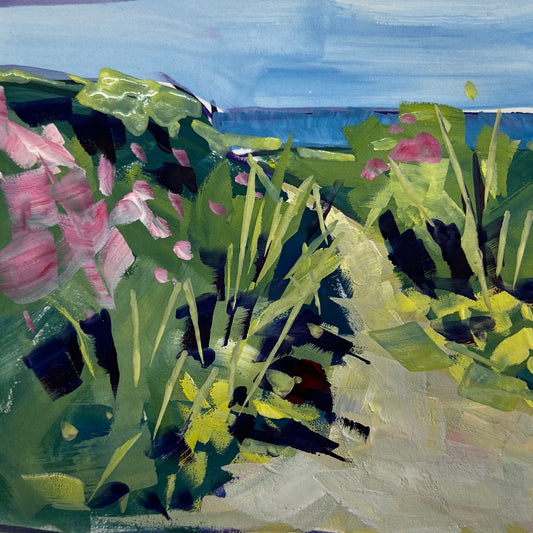 Beach Path In Summer