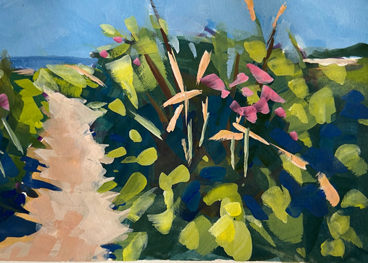 Beach Path in September